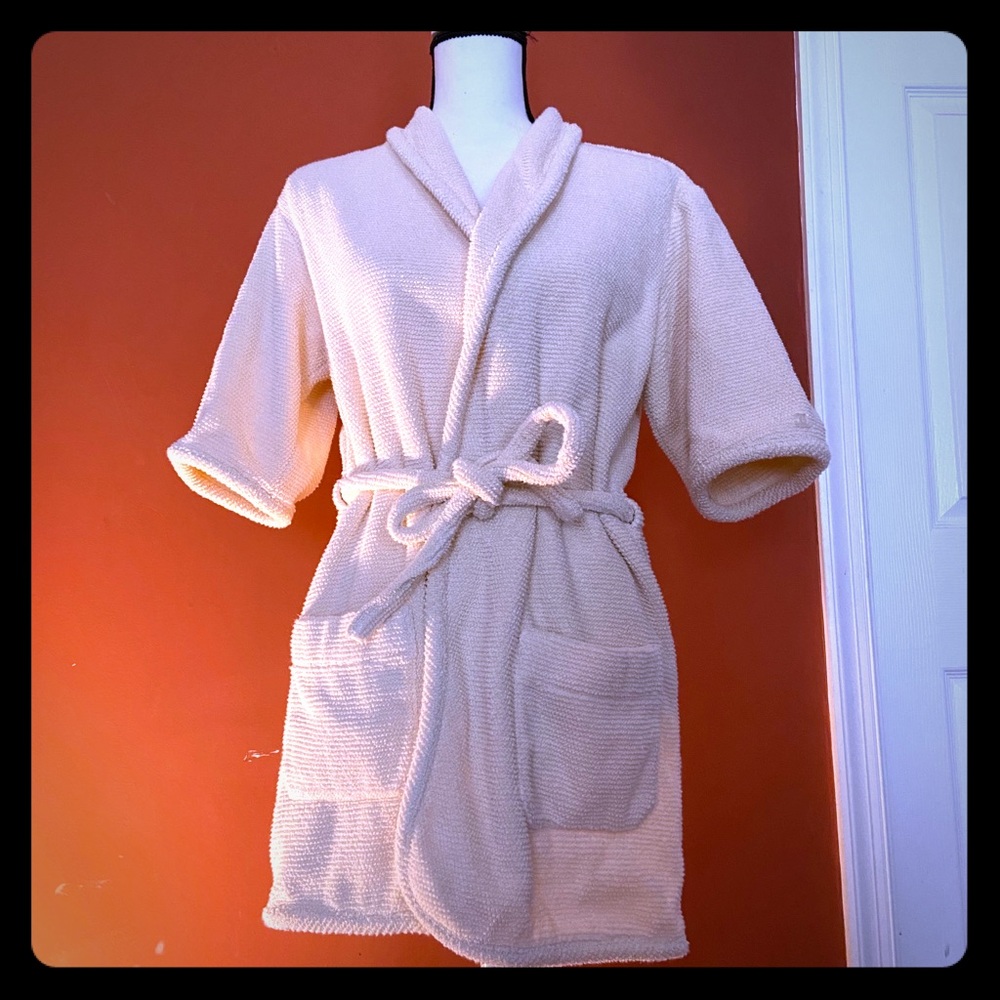 Chanel cotton bathrobe